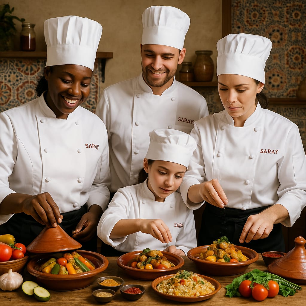 ورشة صناعة المطبخ المغربي