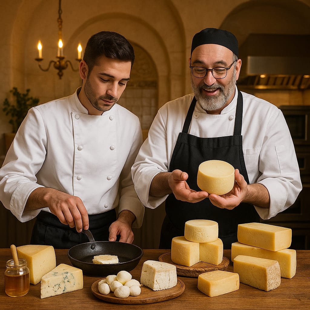 ورشة صناعة الأجبان